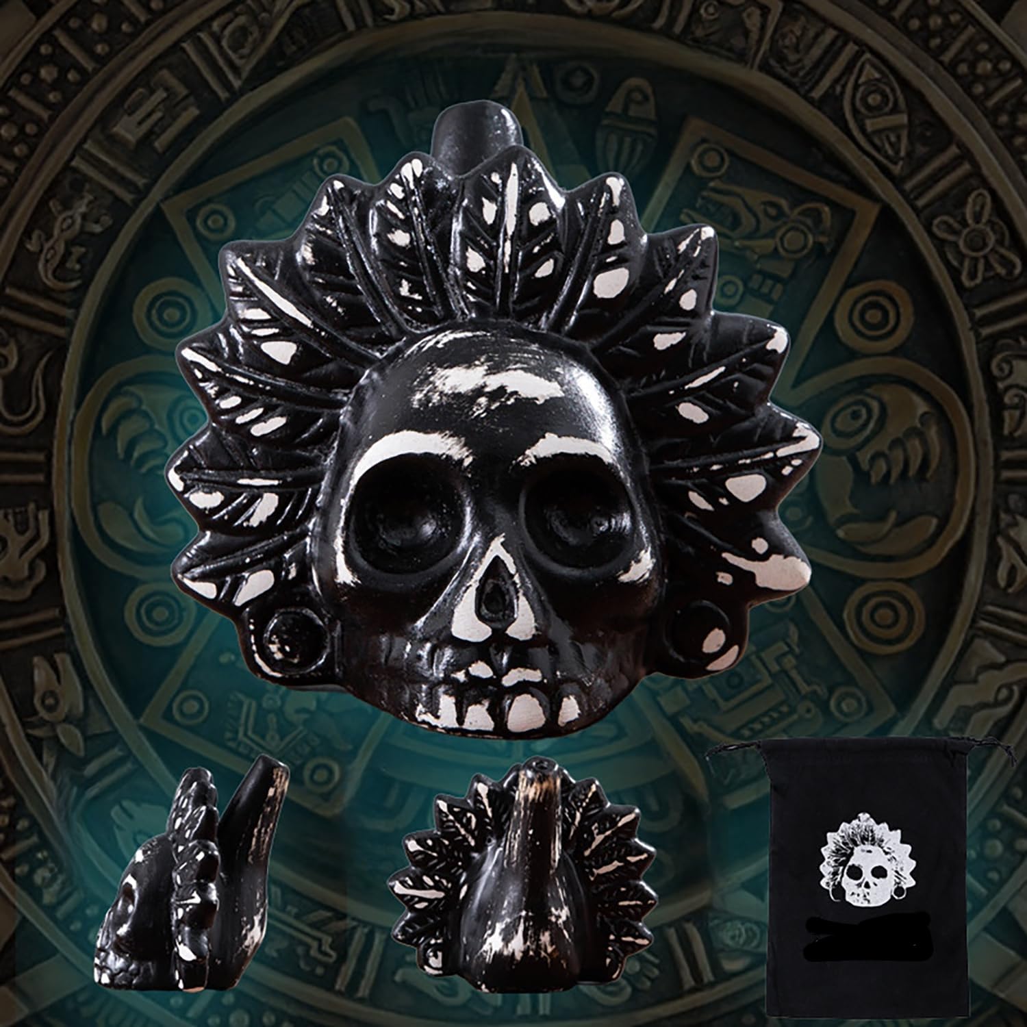Aztec Death Whistle, Real Screaming Aztec Death Whistle, Death Whistle, 125+Db Authentic and Real Human Scream