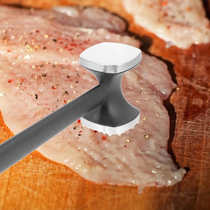 Martillo Ablandador de Carne Ipetboom de Acero Inoxidable miniatura 7