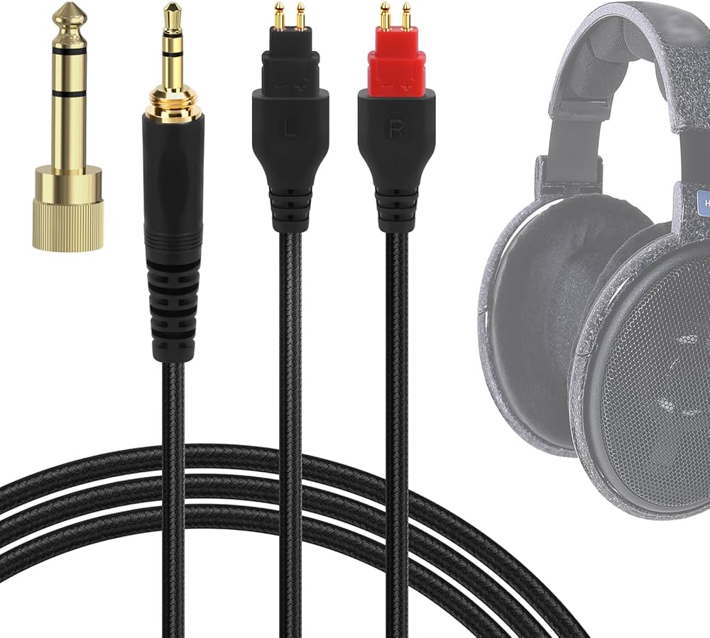 Amazon.com: Geekria Audio Cable Compatible with Sennheiser HD 600