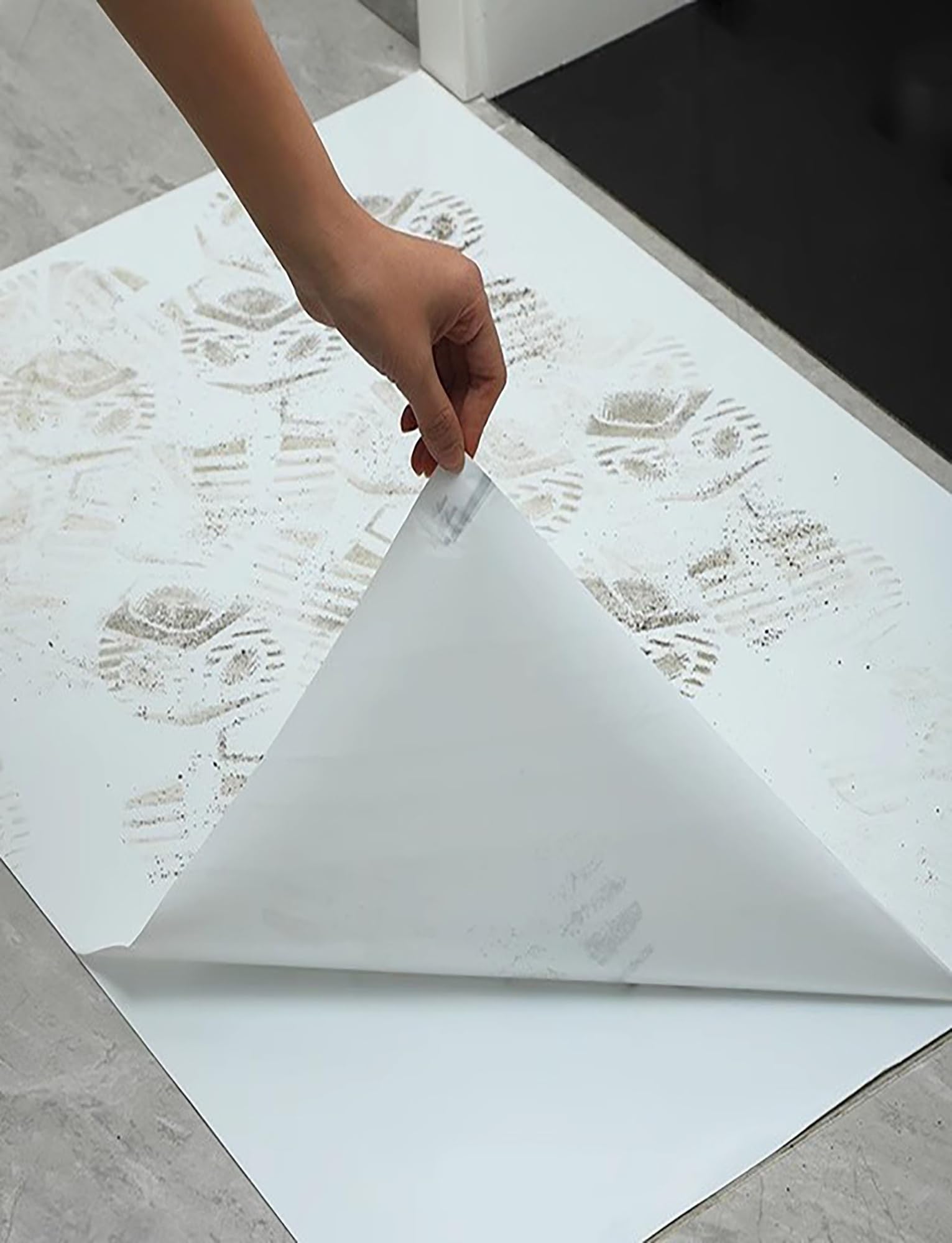 Tapetes Adhesivos Sticky TAC Mats (300 Hojas) Eliminación eficaz de Suciedad en Laboratorios, hogares y más: Elimina el Polvo y la Suciedad de Zapatos y Ruedas de Equipos.(26x45in)