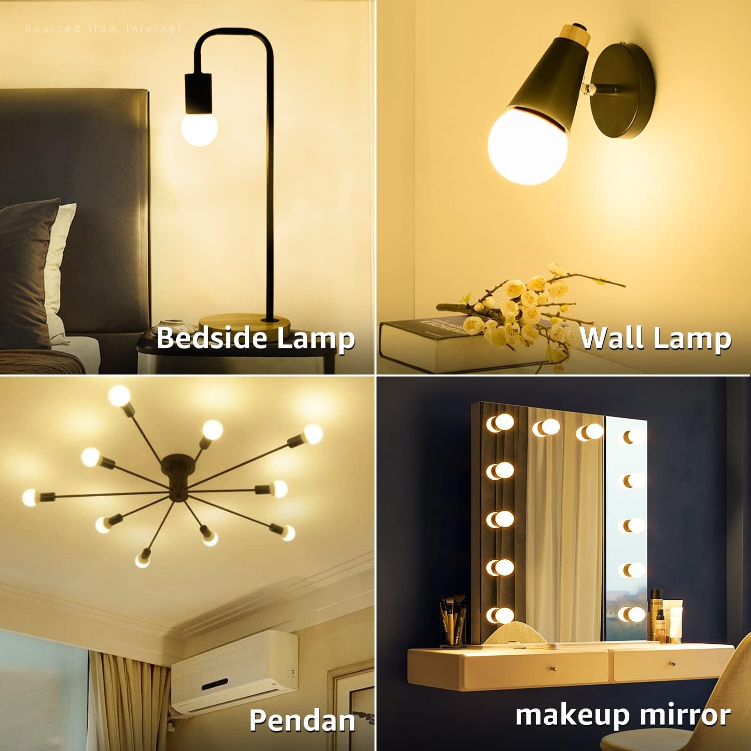 TORCHSTAR G25 LED Globe Light Bulbs, Dimmable, 2700K Soft White, Vanity Light Bulb, UL & Energy Star Listed, E26 Base, Pack of 6
