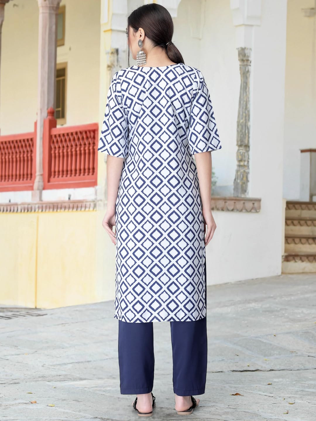 Tee Projekt Digital Printed Crepe Kurta Set For Women Ll Printed Kurti & Pant Set Ll Combo Kurta Set Ll (Pack Of 2)