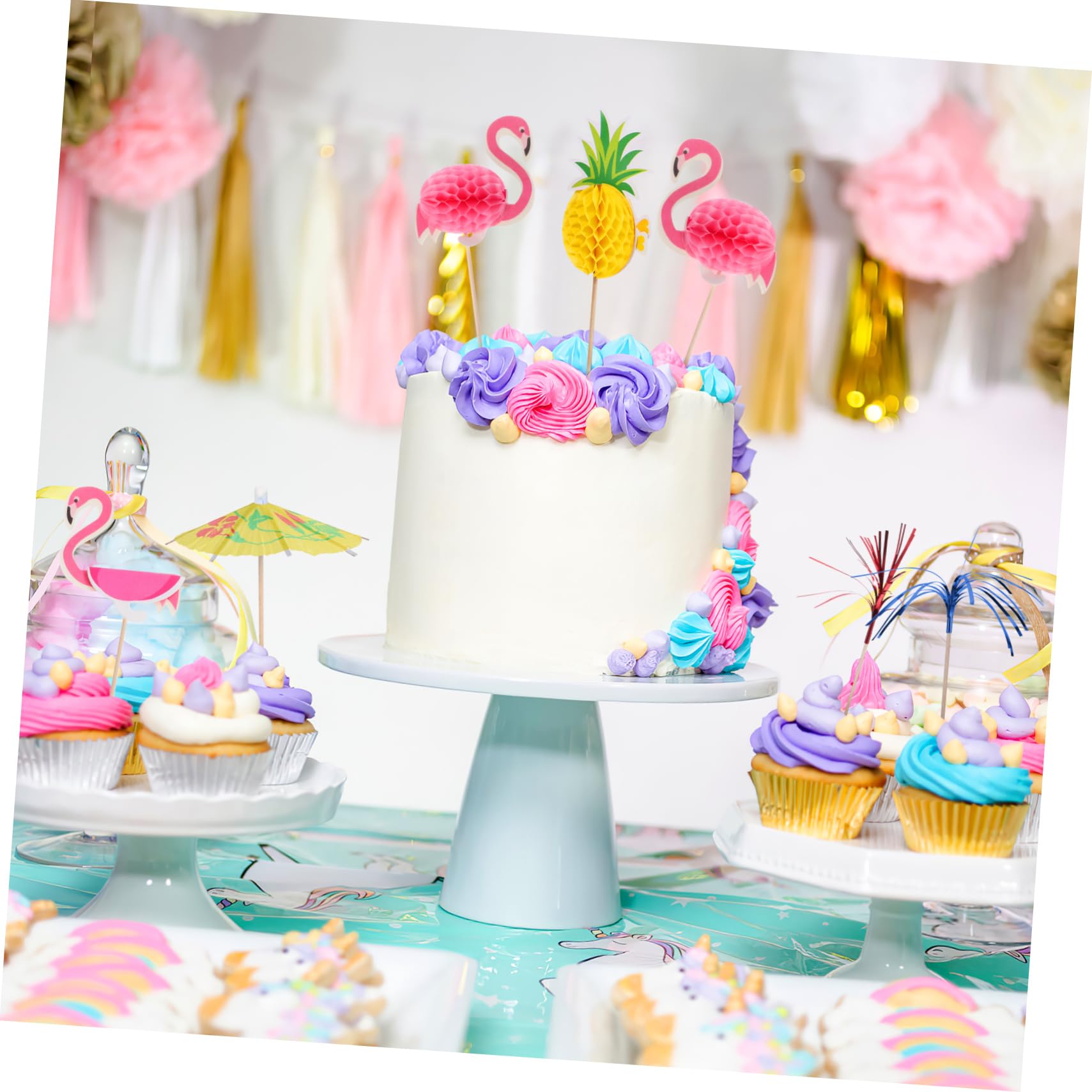 Amazon.co.jp: MAGICLULU カップケーキトッパー ケーキピック フルーツ