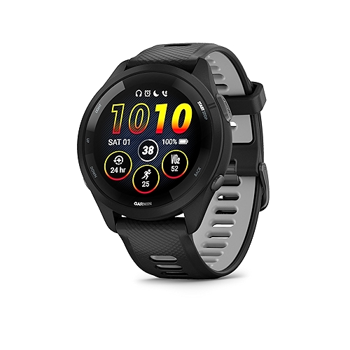 Garmin Smartwatch de corrida Forerunner 265, tela AMOLED colorida, métricas de treinamento...