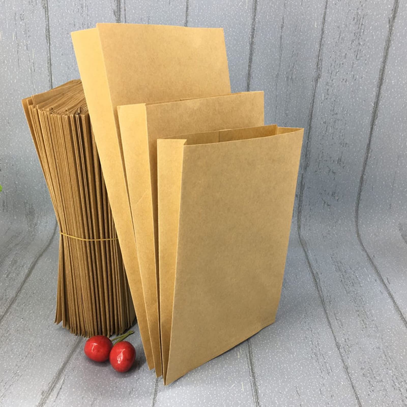 Christmas Kraft Paper Sweet Bags: 25 Festive Stickers & Bags - UK - View #6