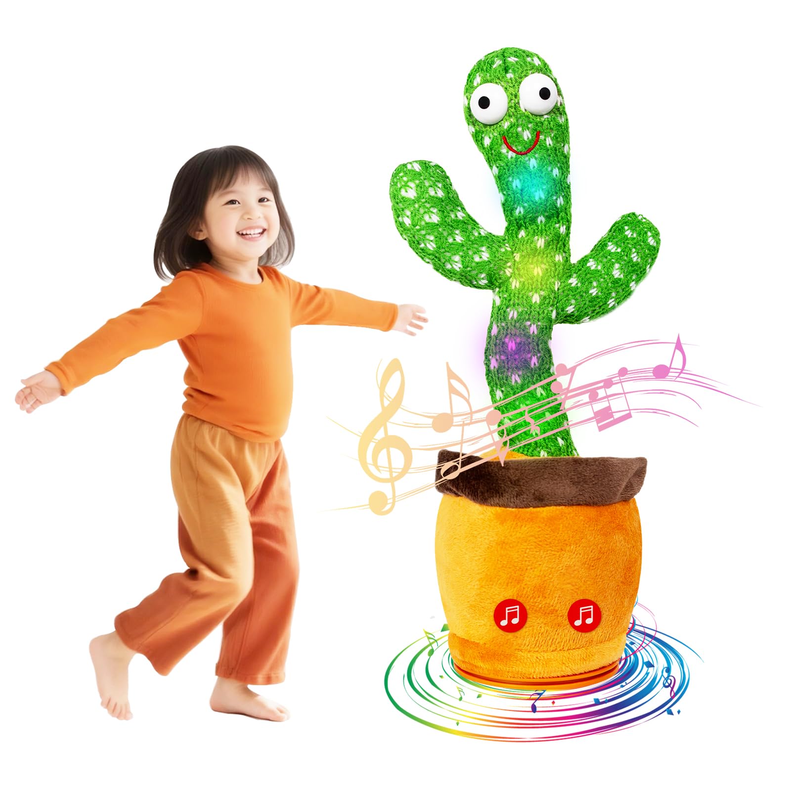Amazon.co.jp: Bonistasia サボテン おもちゃ、踊る、歌う、録音