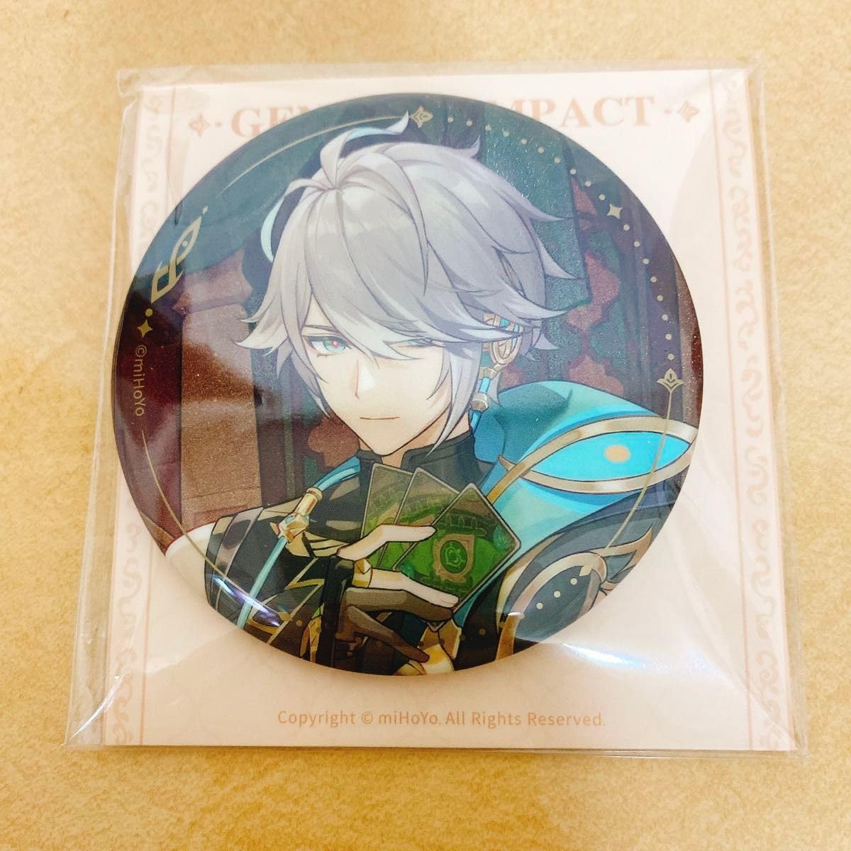 Amazon.co.jp: アルハイゼン 缶バッジ 韓国 カフェ キービジュアル 原