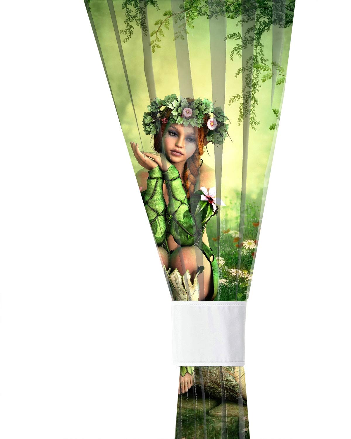 Active Elements Polyester Dazzling Printed Shower Modern Kids Pattern/Graphic Creation Curtain Design, Size : 60 x 72 Inch 1