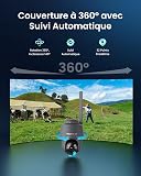 Reolink 4K Camera Exterieur sans Fil 4G, 360° Suivi Auto, Go PT Ultra Gris - 2