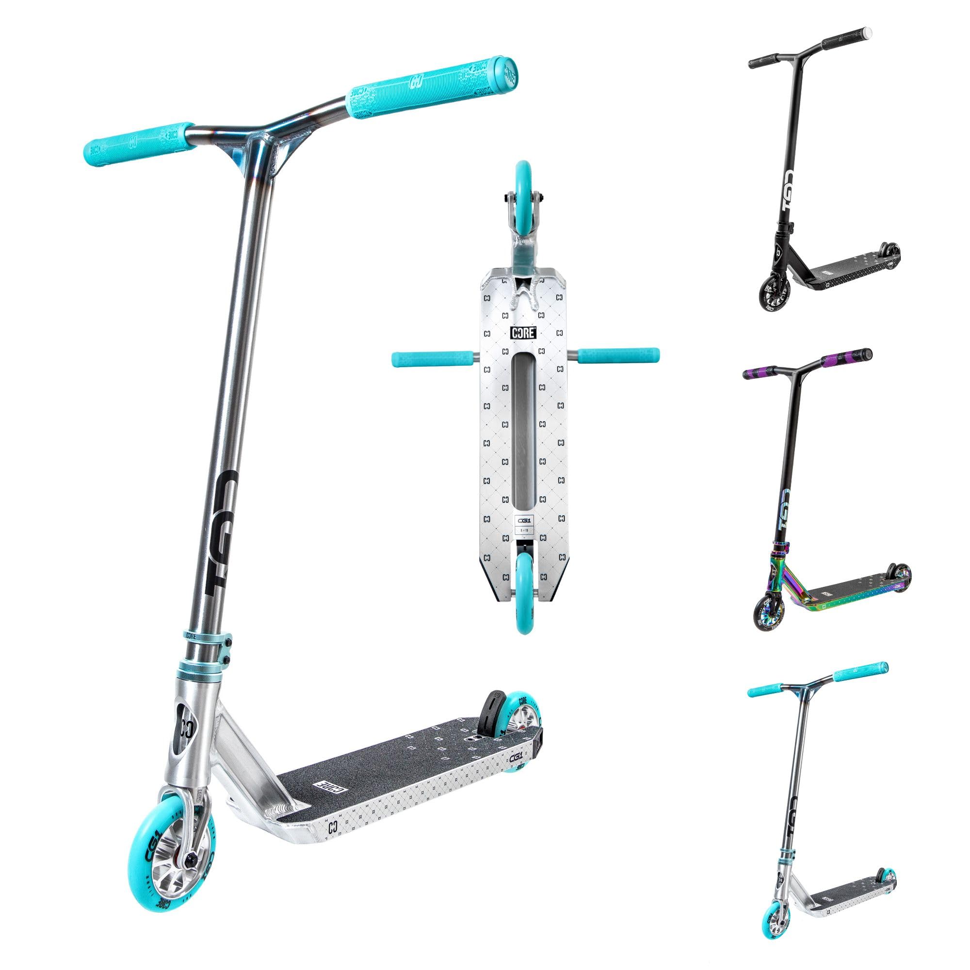 CORE CG1 Trottinette acrobatique – Trottinette acrobatique pour enfants à partir de 8 ans, tours de freestyle débutants à avancés avec roues de 110 mm – Trottinettes professionnelles pour adolescents