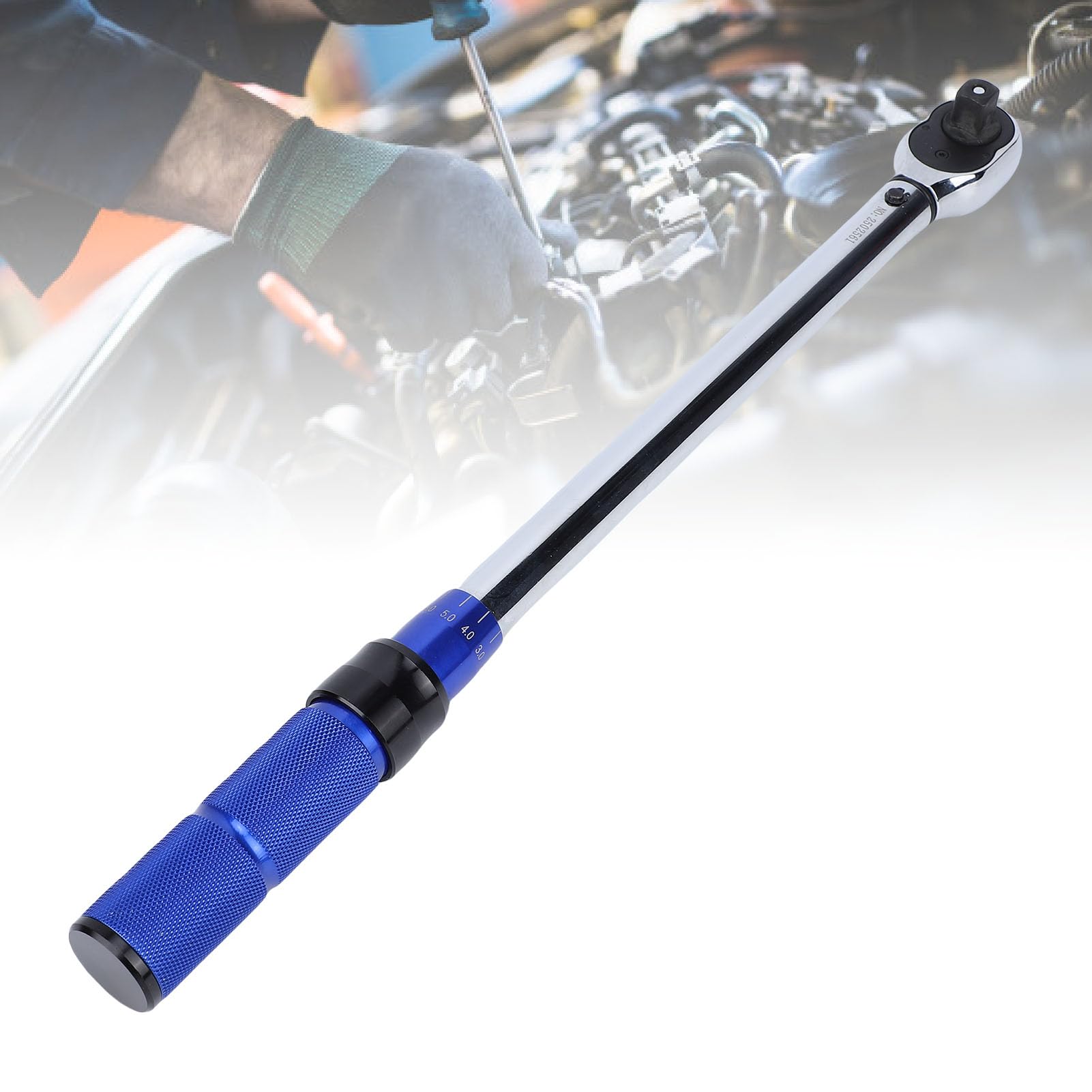 Fafeicy Klucz Dynamometryczny 1/2 Cala, 20-210 Nm, 72 Zęby, Grzechotkowy, Dwustronny, Regulowany Klucz Dynamometryczny, do Silników Motocyklowych i Napraw Mechanicznych