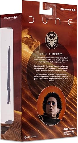 Miniatura 9 de McFarlane Toys - Dune Part Two Paul Atreides Figura de acción de 7 pulgadas