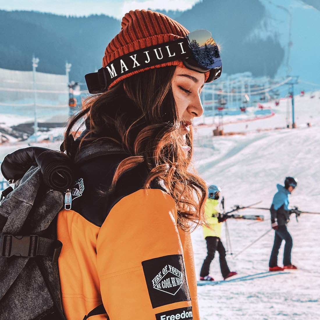 Housse de Lunettes de Ski/Snowboard Anti-Rayures en Microfibre, Protection des Lentilles