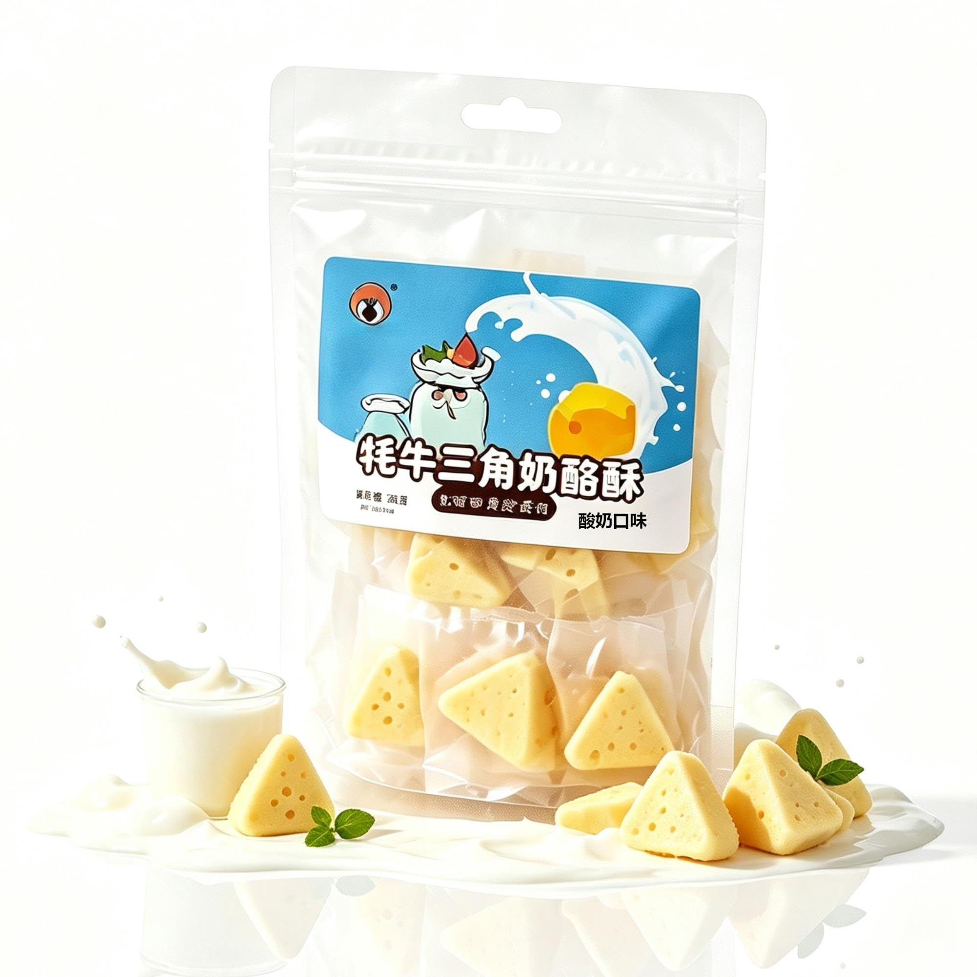 Ser Chrupiący Yak Triangle 150g, Pojedyncze Mini Opakowania o Smaku