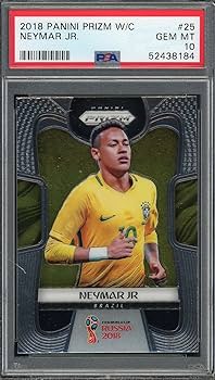 Amazon.com: Neymar Jr 2018 Panini Prizm World Cup Soccer