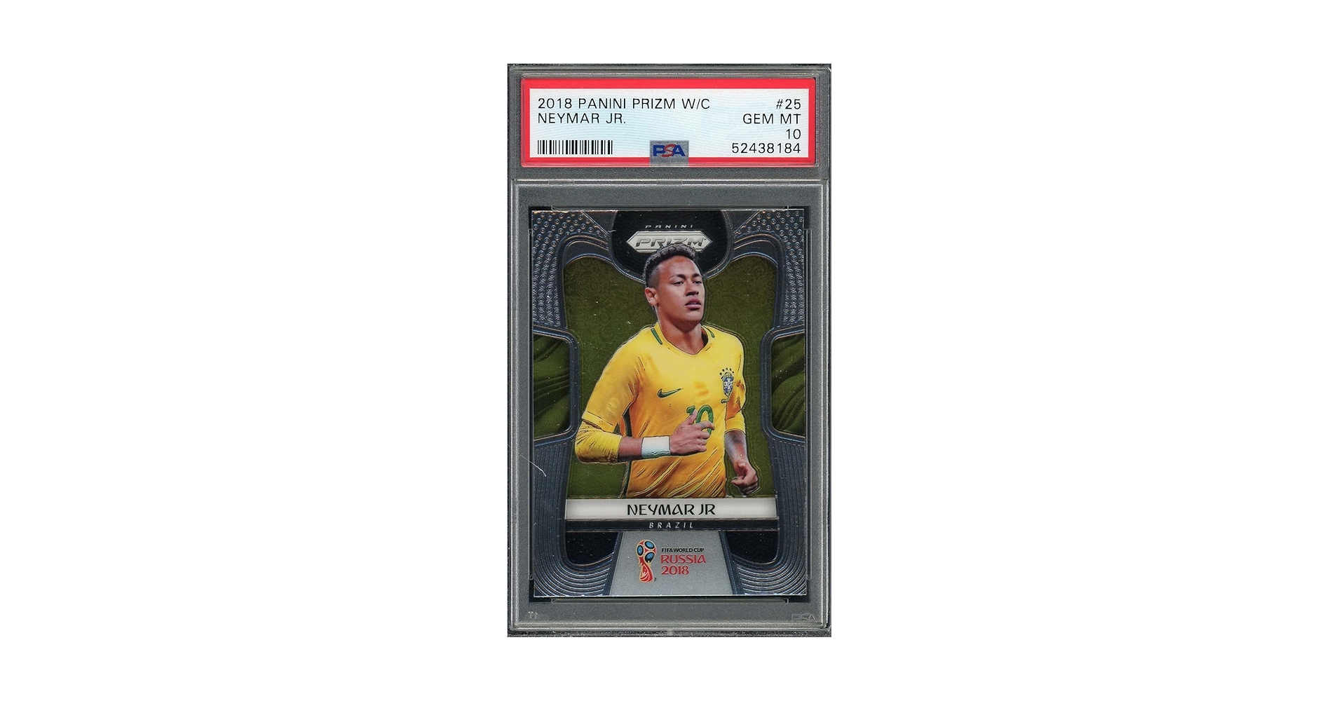Amazon.com: Neymar Jr 2018 Panini Prizm World Cup Soccer