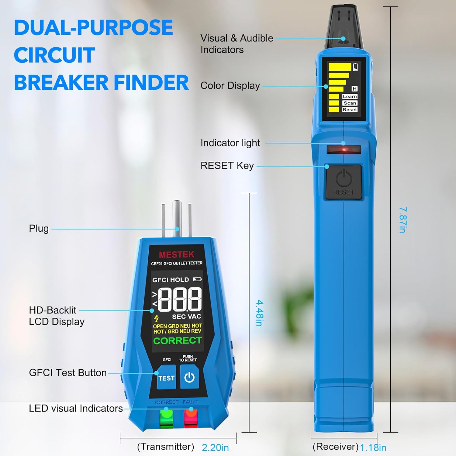 MESTEK CBF01 Product Diagram