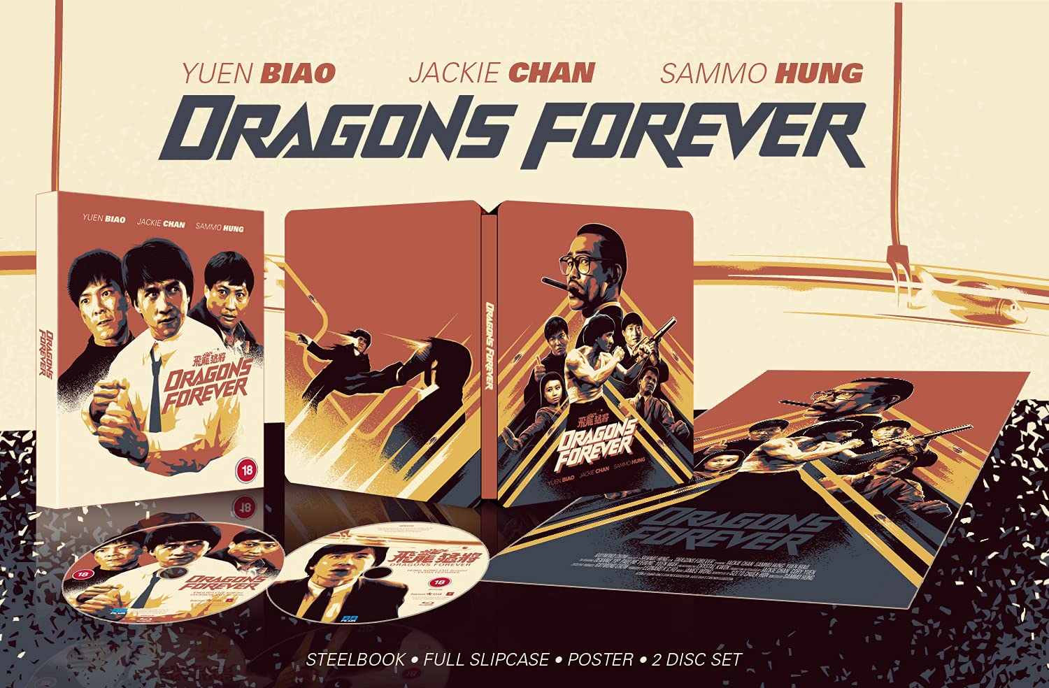 Dragons Forever (Steelbook) [Blu-ray] [2021]