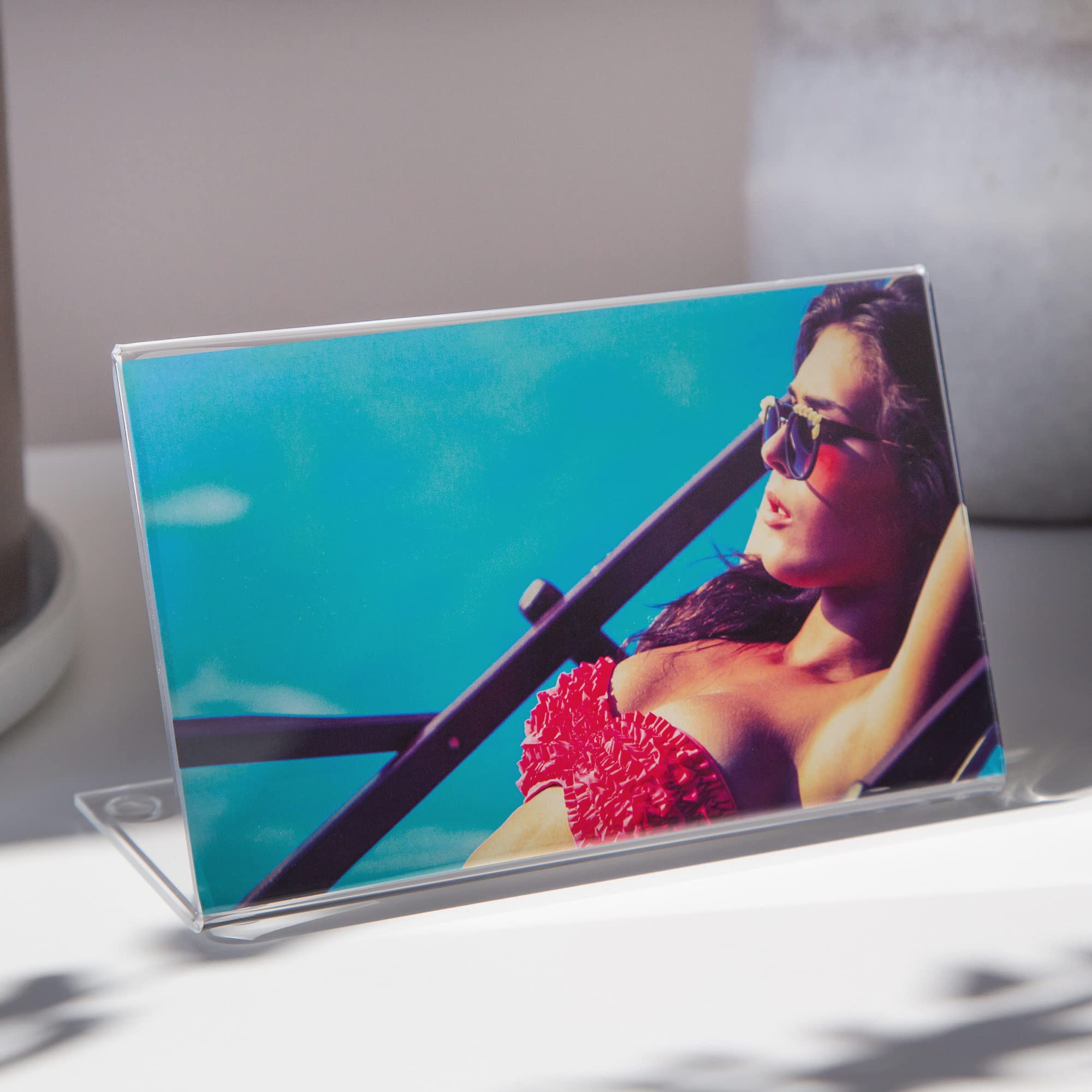 Cornice Portafoto Trasparente 9x15 Cm HomeBLOCKrocks - Plexiglas Originale - 4