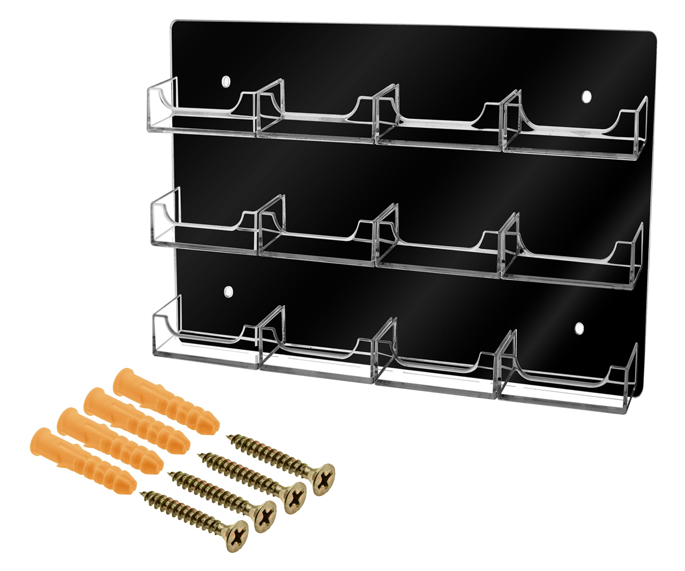 Marketing Holders 24 Pack Wall Business Card Holder with Hanging Hardware for 3 5 x 2 Gift or
