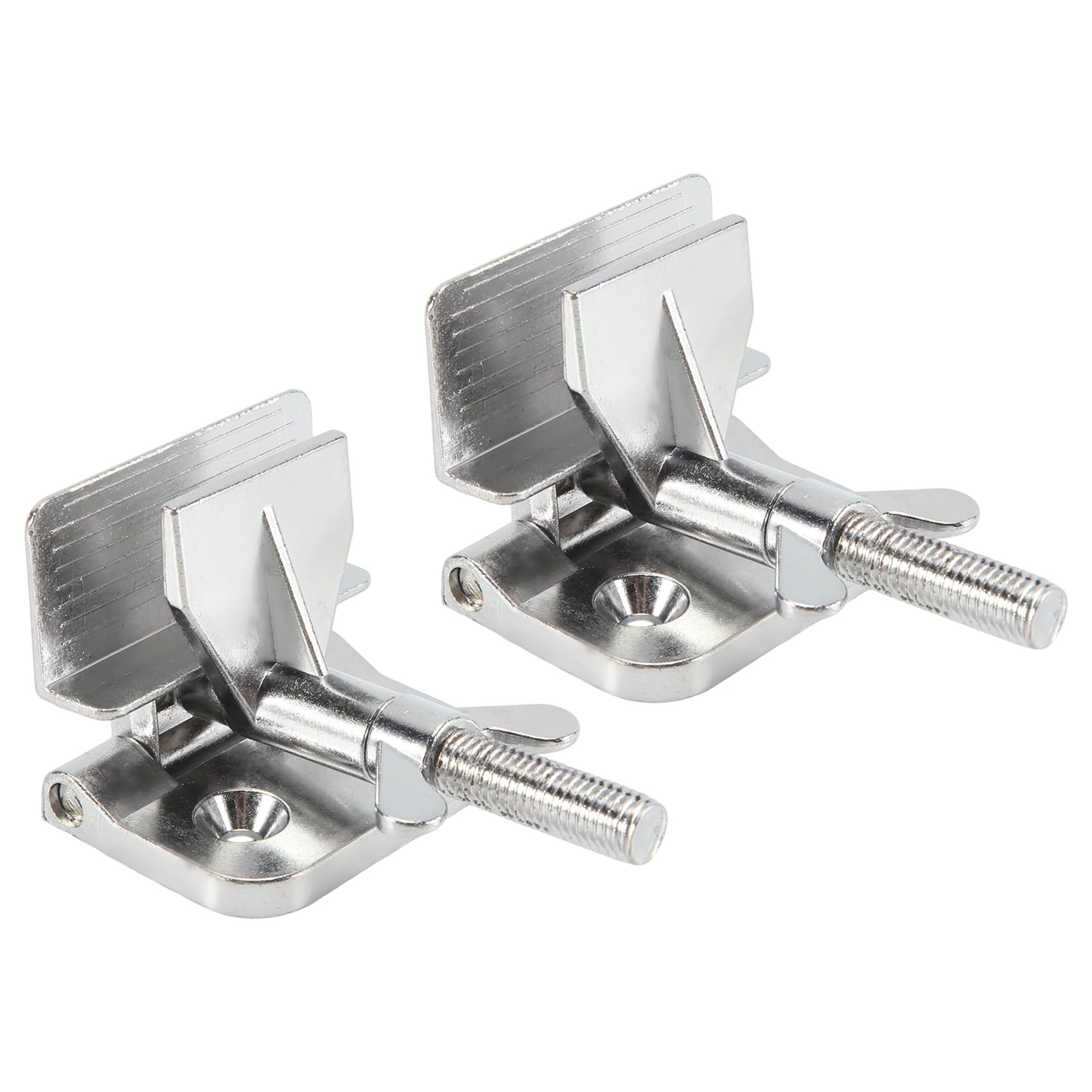 Vymlo 2PCS Silk Screen Printing Metal Butterfly Frame Hinge Clamp DIY Hobby Tool