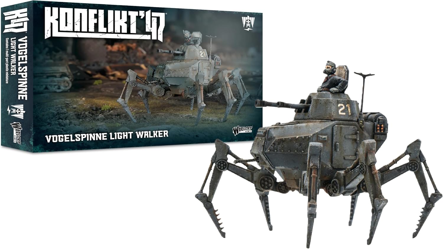 Warlord Games Vogelspinne Light Walker - Axis Miniatures for Konflikt 47 Highly Detailed 28mm Scale Miniatures