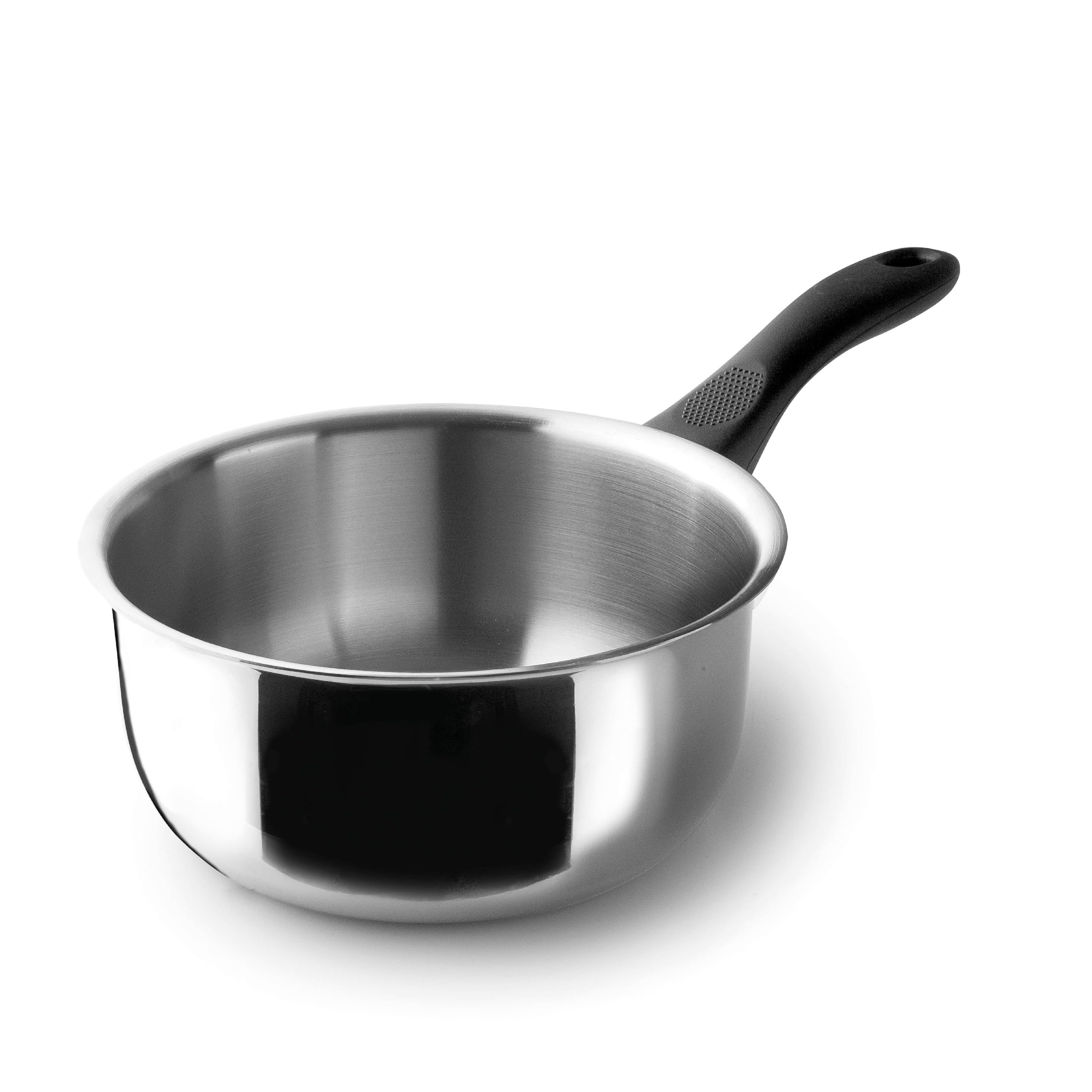Casserole Verseuse Lacor 2L Inox - Bec Verseur, Induction, Poignée Bakélite - Garinox