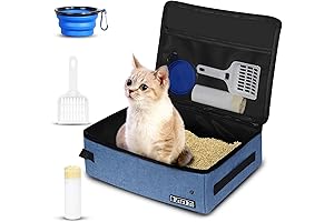 Cat Travel Litter Box: Portable Convenience for Your Feline Companion