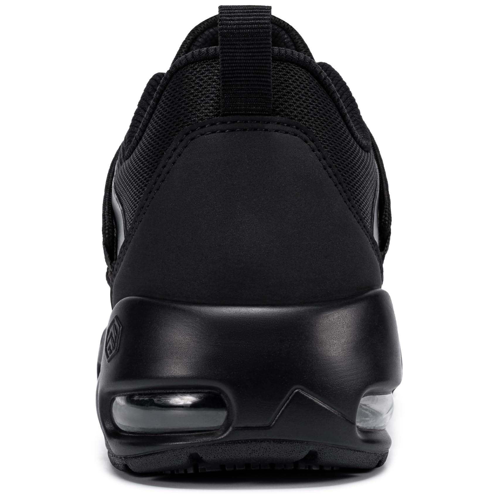 LARNMERN Antideslizante Cocina Zapatillas de Cocina Hombre Zapatos de Trabajo Hostelería Calzado Antideslizante sin Puntera (Negro Nuevo,42), YSEU01A-LCA313230190