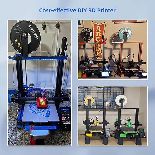 Miniatura 6 de Voxelab Impresora 3D Aquila D1, impresoras 3D de nivelación automática con guía lineal, extrusora directa de doble engranaje, impresión de alta