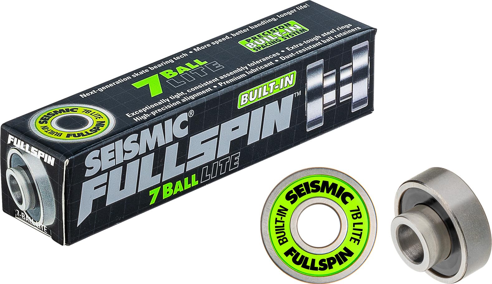 Seismic Full Spin Longboard Skateboard Zintegrowane łożyska 7-Ball Lite