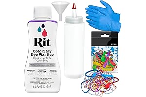 RIT ColorStay Dye Fixative For Cotton - Prevent Fading all-Purpose Dye (8oz)