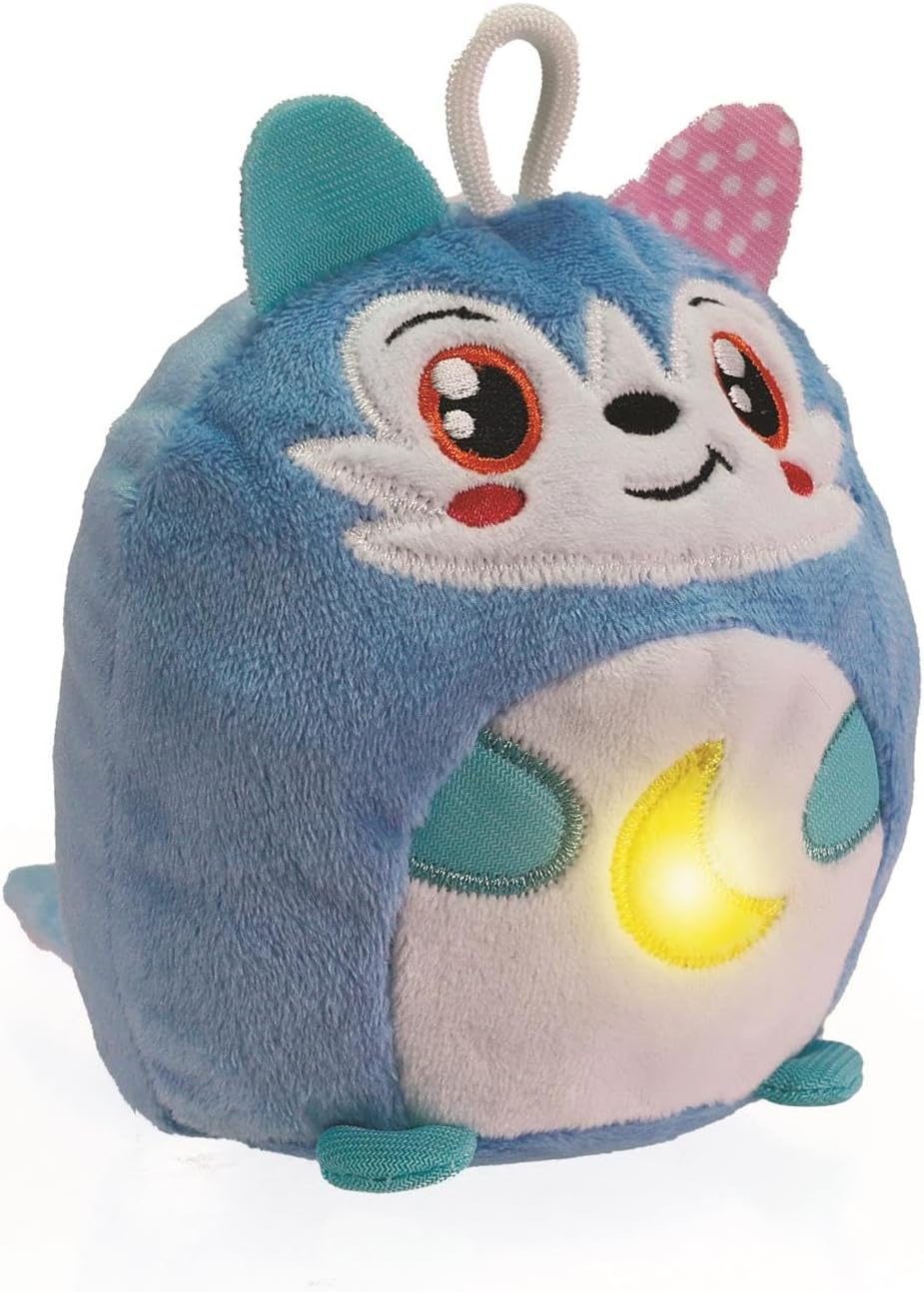 Clementoni Baby for You Twinkle Twinkle Little Wolf Night Light for Children, 0 Month Early Childhood Game+, Wolf with Soothing Lights and Sounds, Support for Peaceful Sleep, 17554