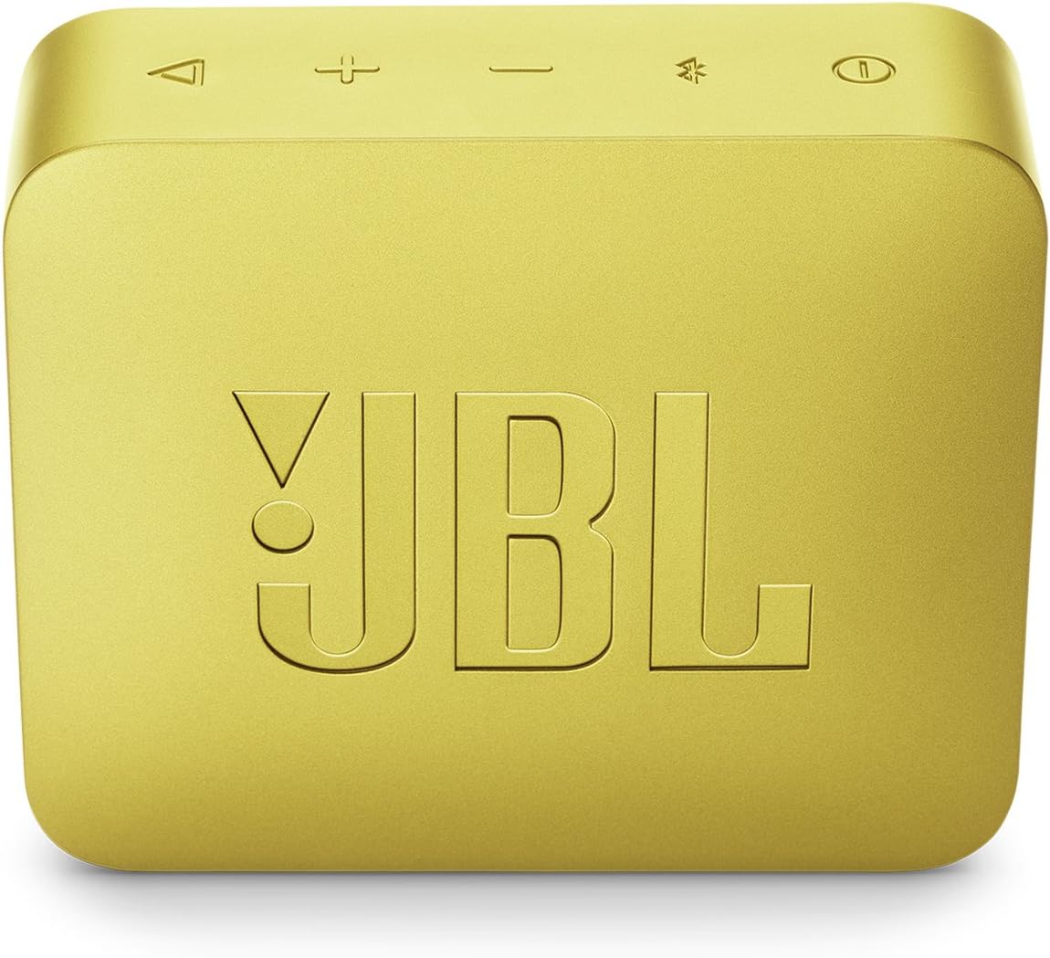 JBL JBLGO2SYL GO 2 Portable Bluetooth Waterproof Speaker (Yellow)