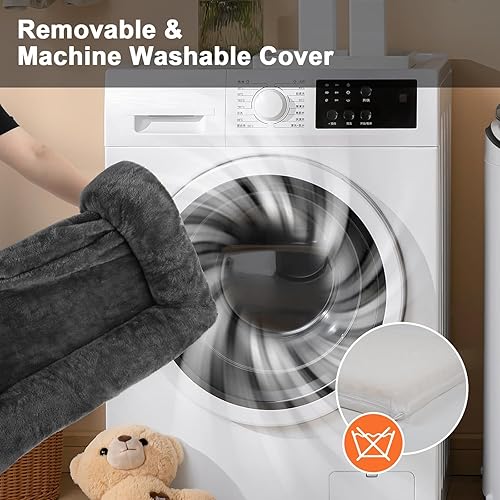 Miniatura 5 de DogBaby Camas para perros grandes, cama grande lavable para perros, sofá cama para perros para un sueño cómodo, cama ortopédica de espuma de huevo