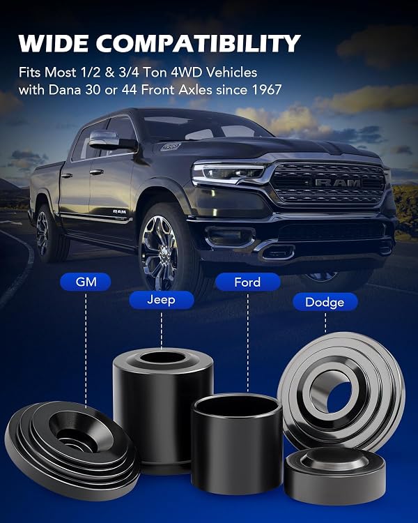 Orion Motor Tech Ball Joint Press Kit, Heavy Duty Ball Joint Removal Tool with 4wd Adapters, Ball Joint Tool for Most 2WD and 4WD Cars and Light Trucks by Orion Motor Tech - Image 2