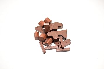 Brown Wood Replacement Pieces for Settlers of Catan