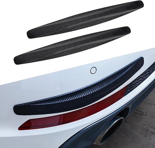 2 protectores de parachoques de automóvil, 15.9 x 2.0 x 1.1 pulgadas, impermeable, de PVC, anticolisión, para borde de puerta, protector universal