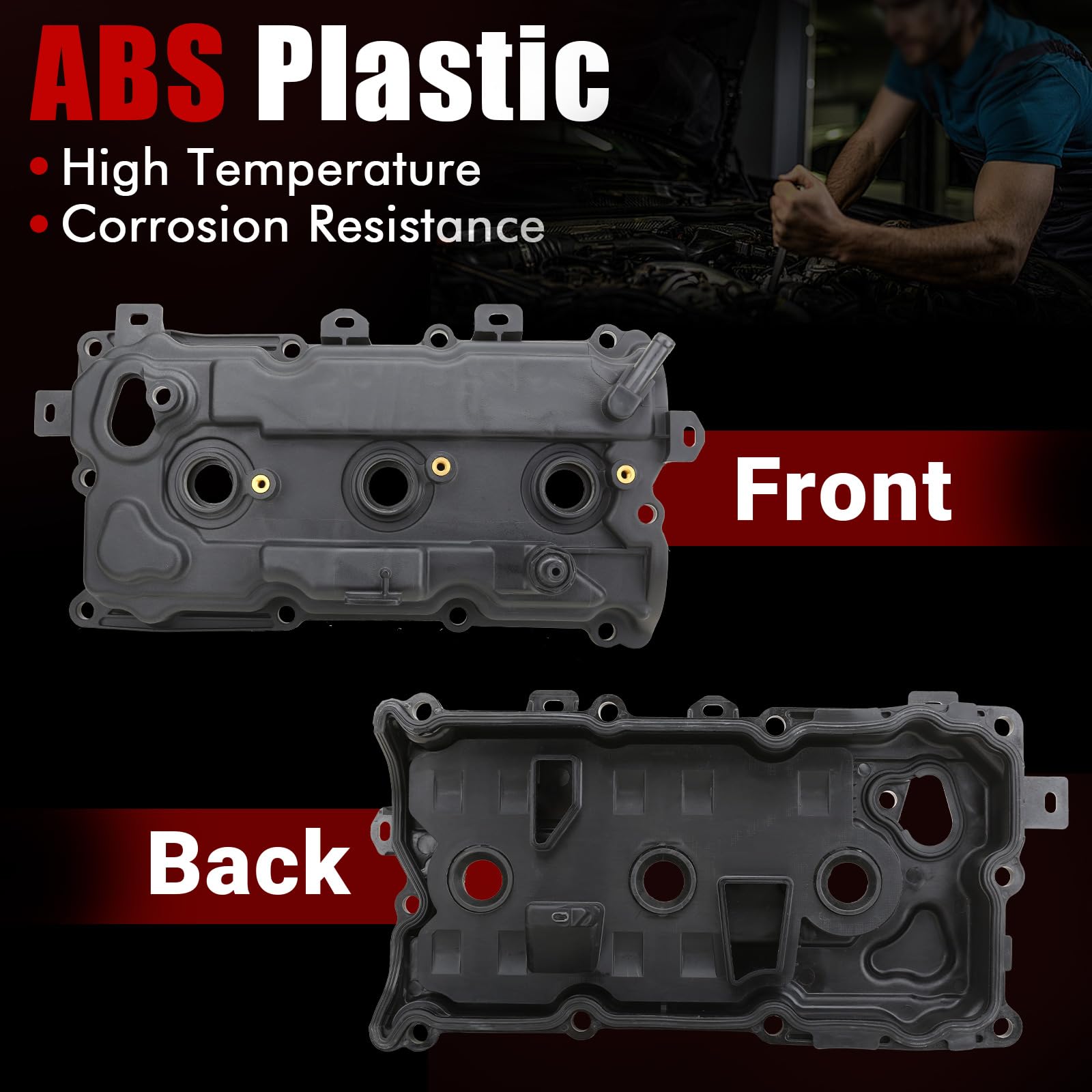 Engine Valve Cover Kit For 2009-2014 Nissan Murano/Quest 3.5L – Includes Gaskets, Bolts, PCV Valve