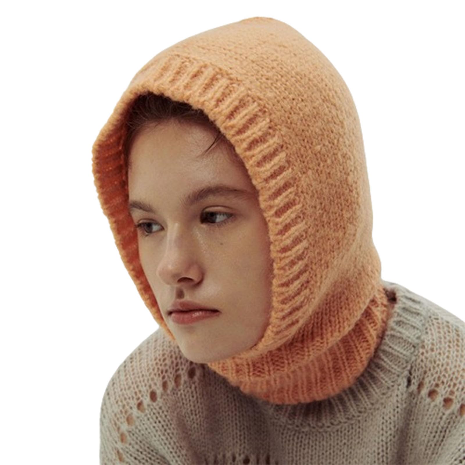 Passamontagna da Neve, Cappello Intero Autunno e Inverno, Protezione Calda e Fredda alla Moda da Donna