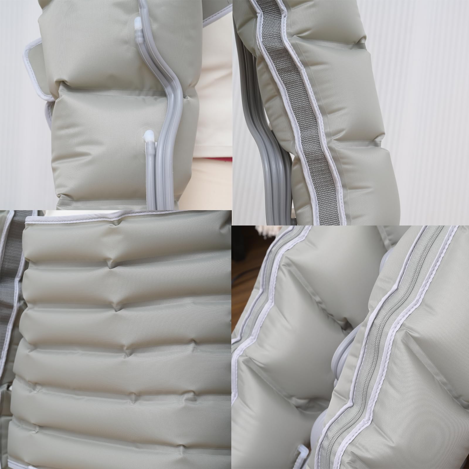 Máquina de Presoterapia Profesional para Comodidad en Casa | Presión y Temporizador Ajustables para Sesiones Personalizadas, Ideal para Relajación y Recuperación Diaria