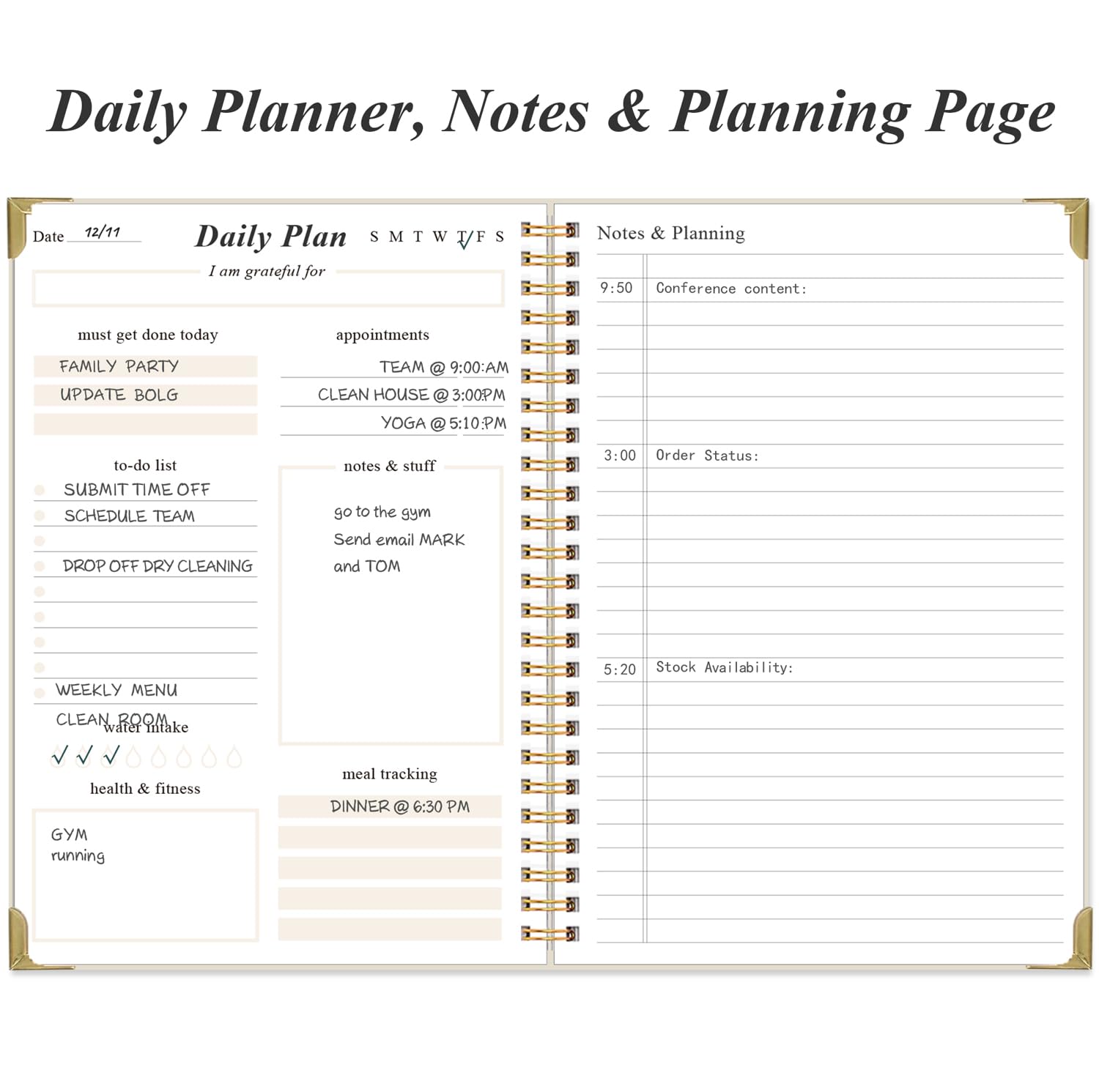 To Do List Notebook, Aesthetic Daily Planner to Easily Organize Your Tasks And Boost Productivity - Image 3