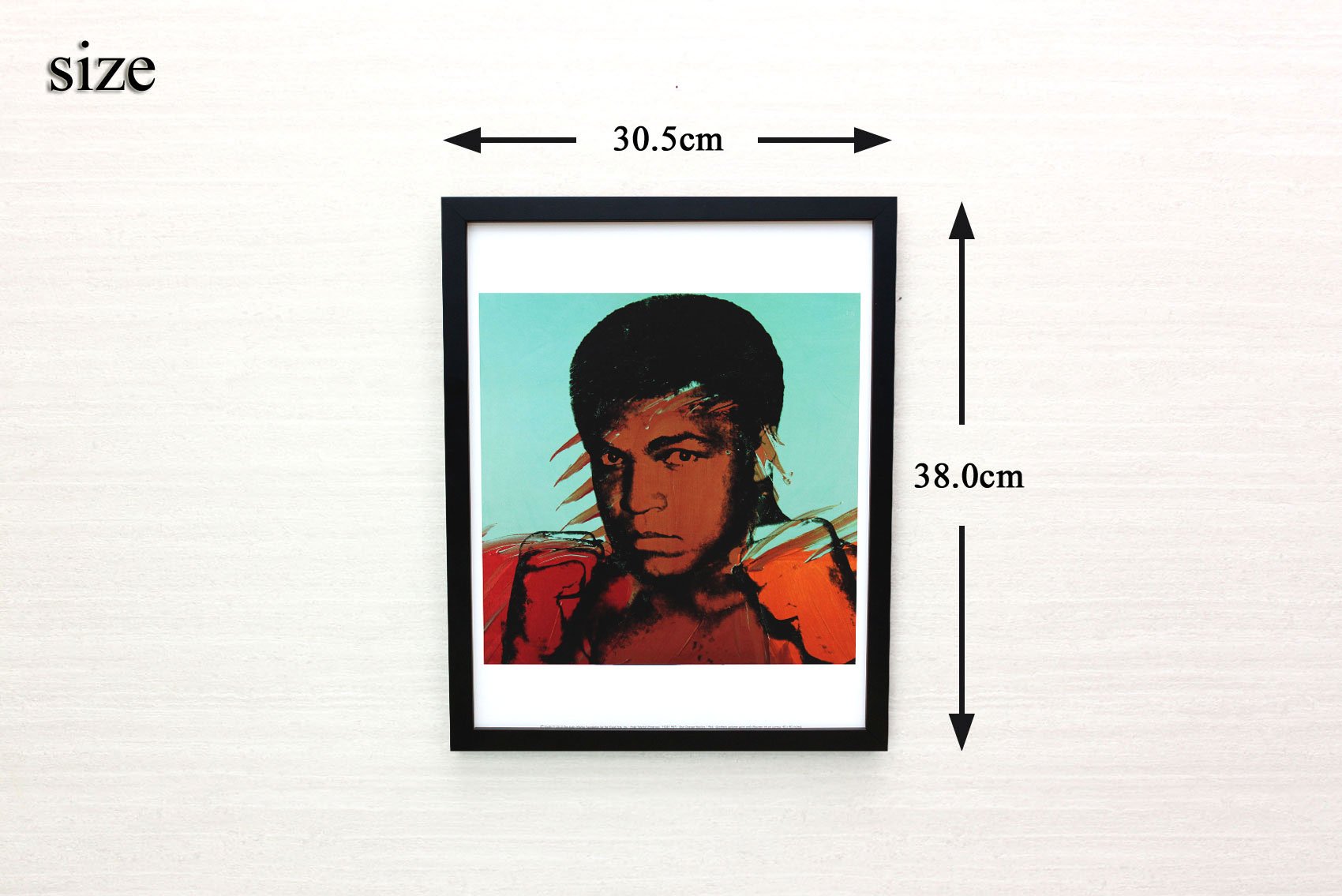 Amazon.co.jp: アンディ ウォーホル「モハメド アリ」展示用フック付