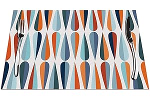 Mid Century Placemats – A Delightful Retrospection on Modern Dining Style