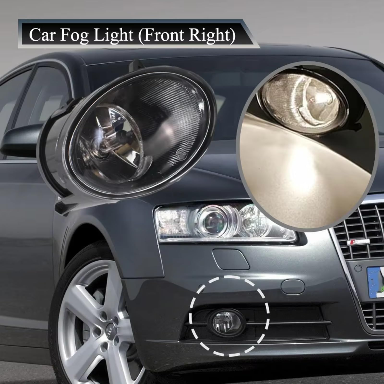 Faro Antiniebla Reemplazo Para A6 C6 2005 2006 2007 2008 4F0941700