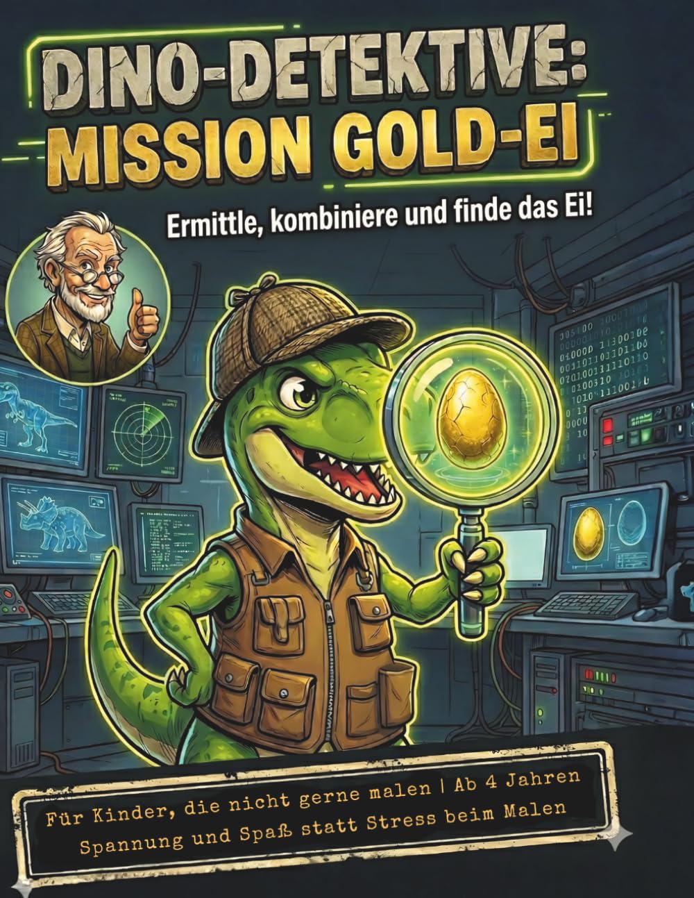 Dino-Detektive: Mission Gold-Ei: Ermittle, kombiniere und finde das Ei!