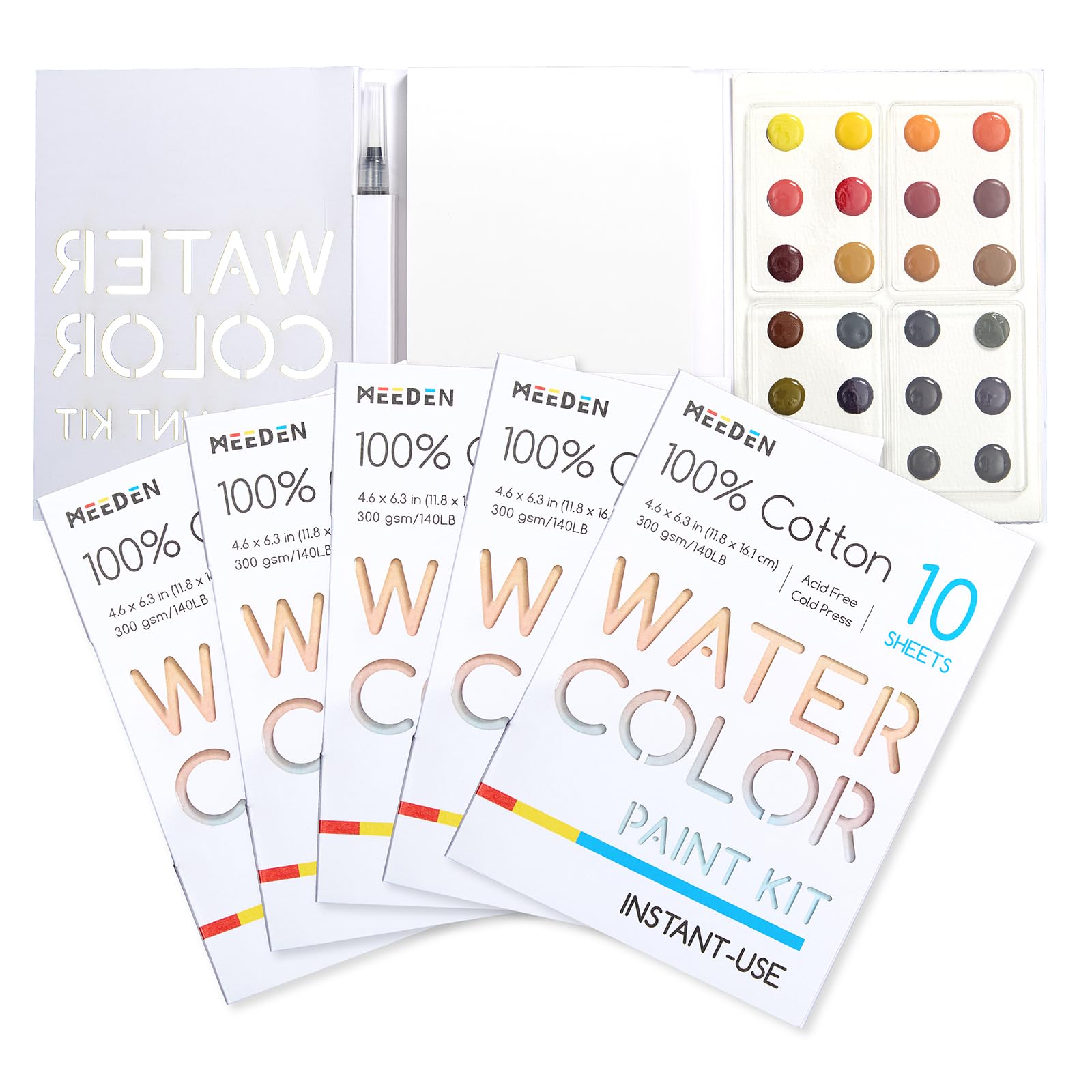 Kit d'aquarelle Tobios de poche : la solution pour peindre partout