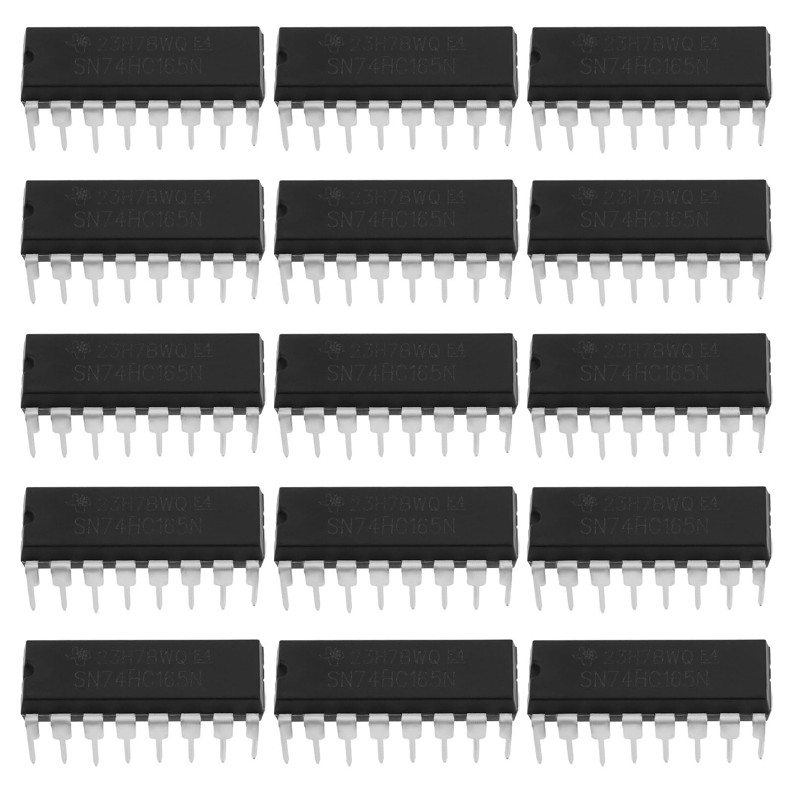 25Pcs DIP16 IC 8BIT Registro di spostamento parallelo/uscita seriale Computer a 16 pin Dispositivi con foro passante SN74HC165N nero per strumenti di comunicazione