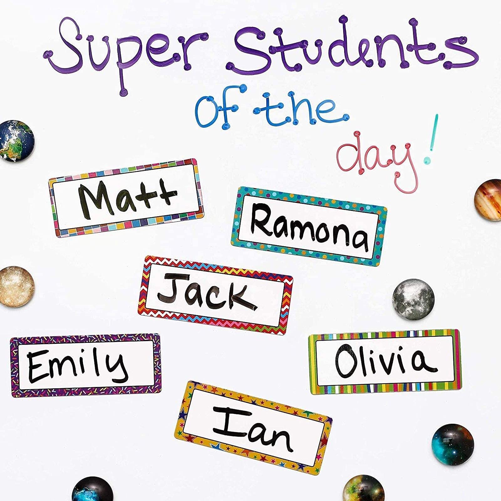 Buy Name Tags for Classroom, School Supplies for Teachers (2 x