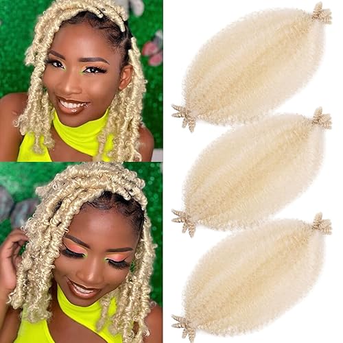 Cabello afro trenzado elástico de 24 pulgadas, cabello rojo Marley para rastas sintéticas, cabello trenzado estilo afro cubano, cabello de ganchillo
